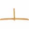 Ekena Millwork Bellingham Rough Sawn Timber Gable Bracket, Western Red Cedar, 96"W x 56"H x 4"D x 4"F, 14/12 Pitch GBW096X56X0404BEL00RWR - alternate 4